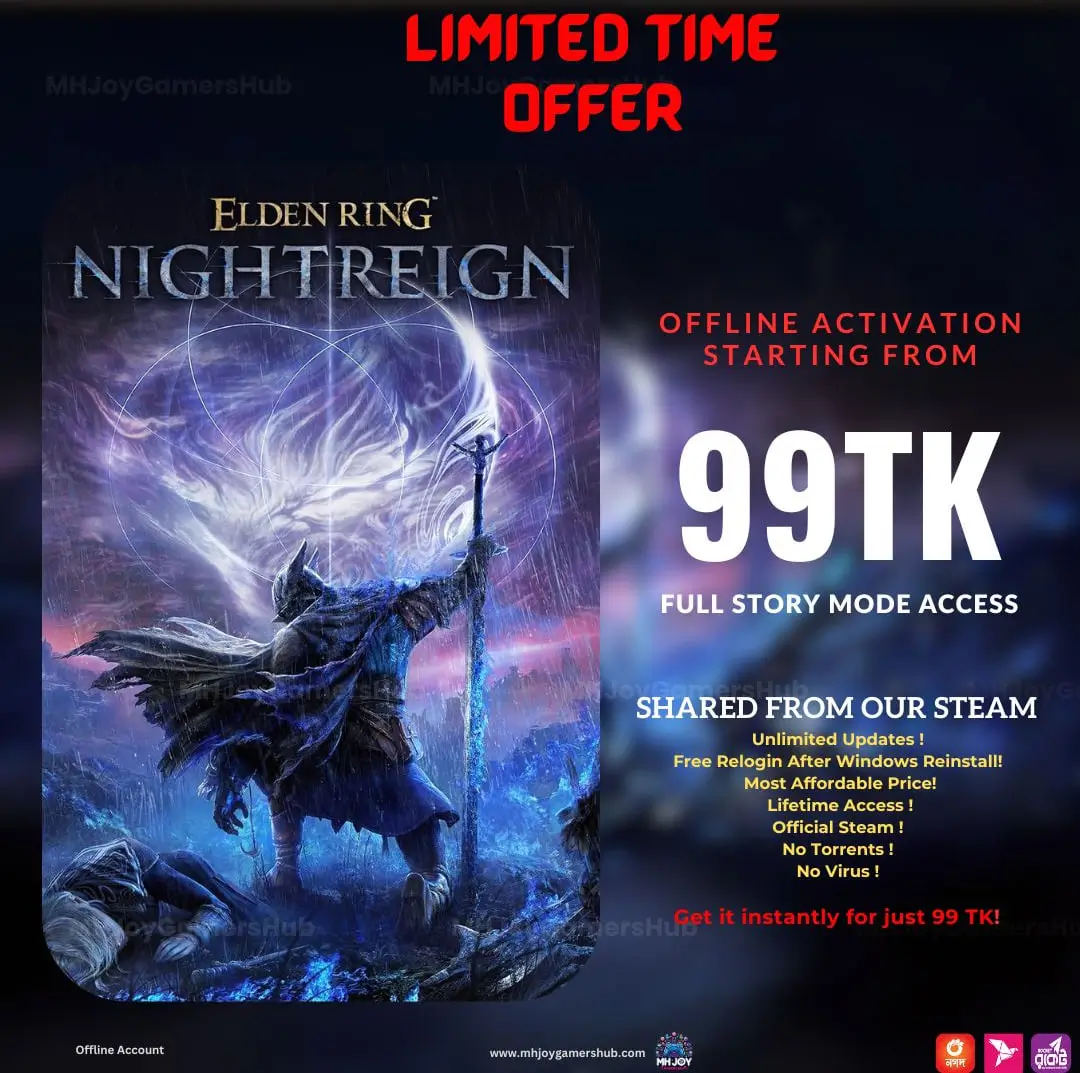ELDEN RING NIGHTREIGN Deluxe Edition (Shared Steam Account)