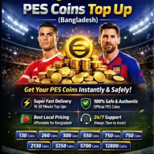 eFootball PES Coins Top Up (Bangladesh)
