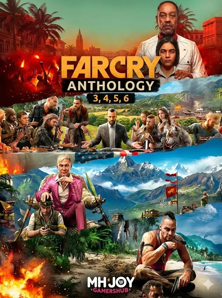Far Cry Anthology (3, 4, 5, 6)(Shared Account)