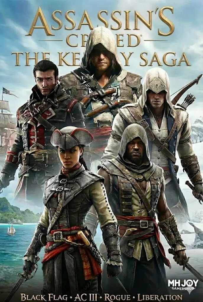 Assassin’s Creed: The Kenway Saga (Black Flag, AC3, Rogue) (Black Flag, AC3, Rogue)