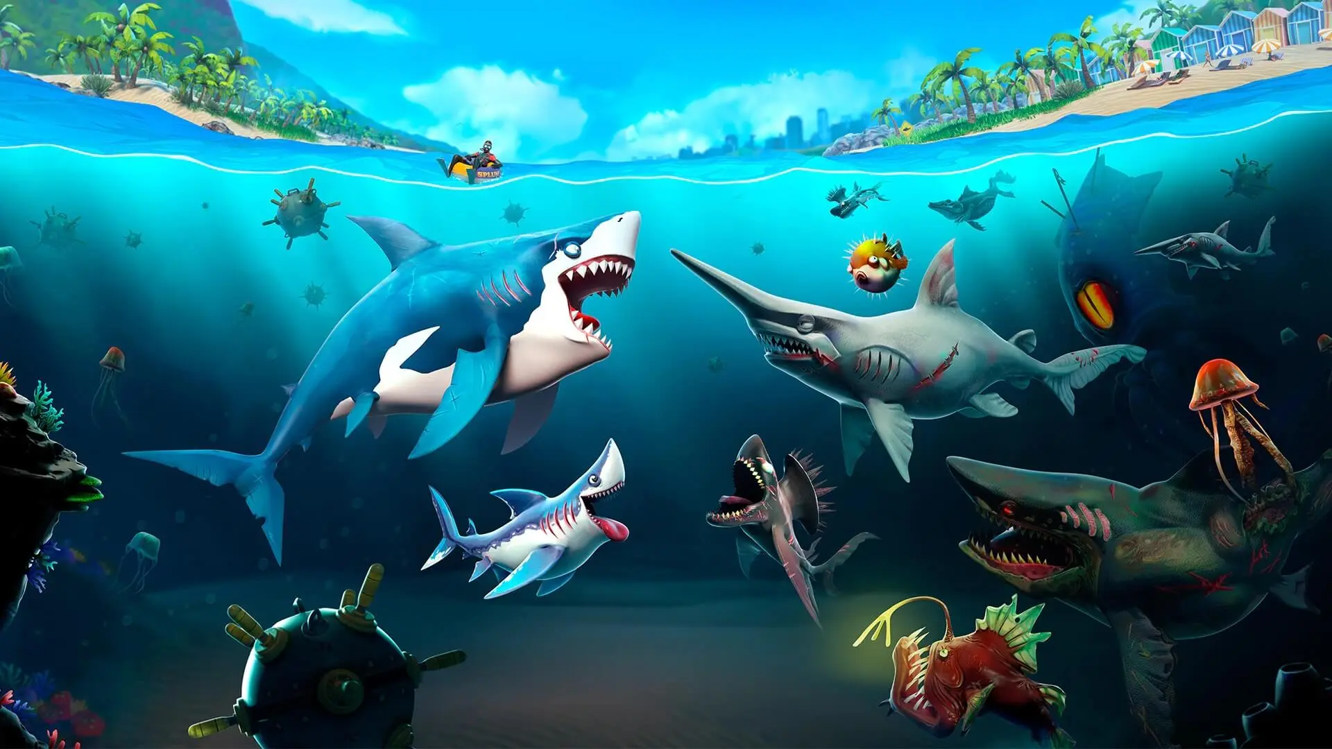 Hungry Shark World - Shared Account