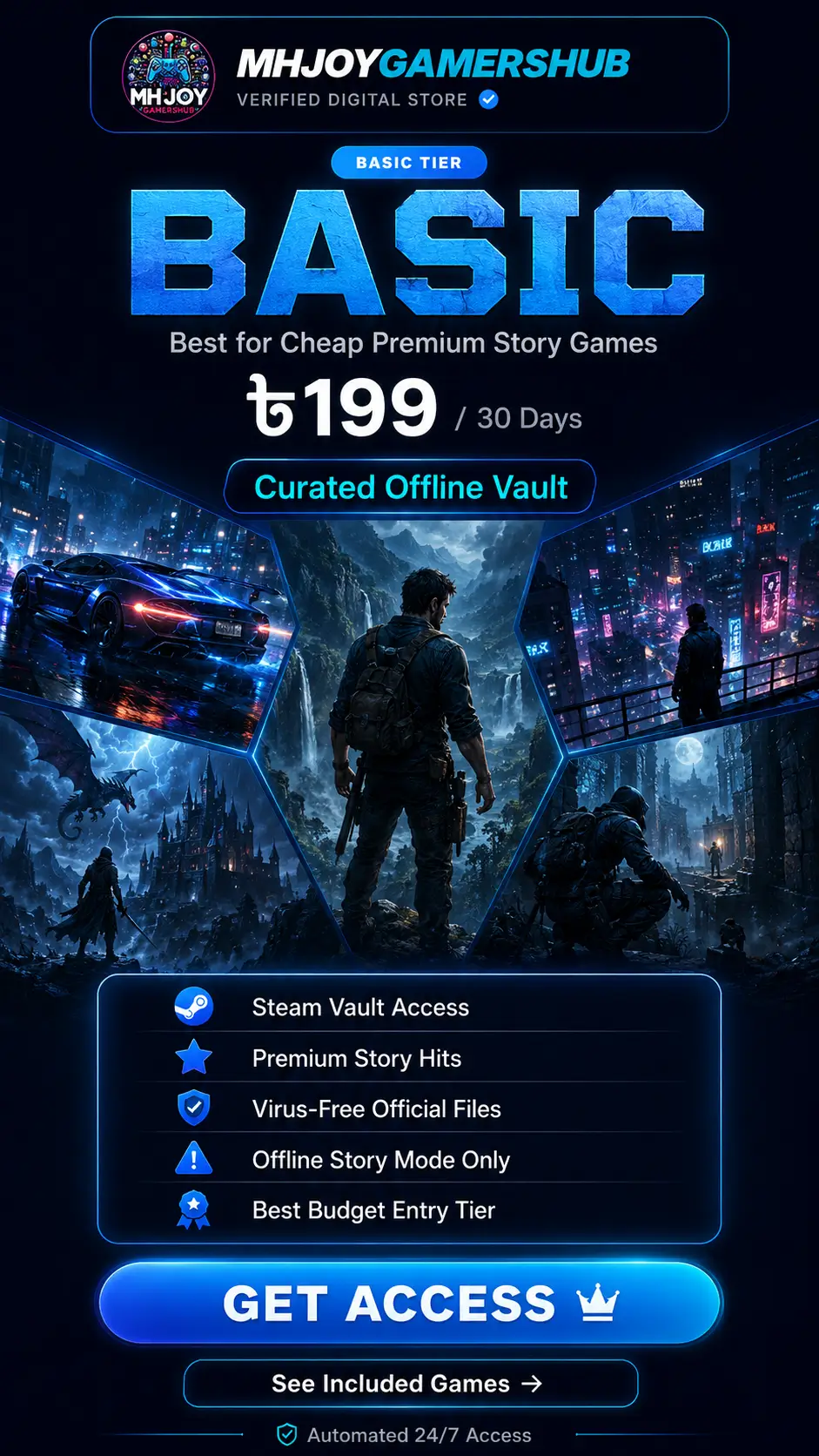 Ultimate Gamepass - Basic (Monthly)