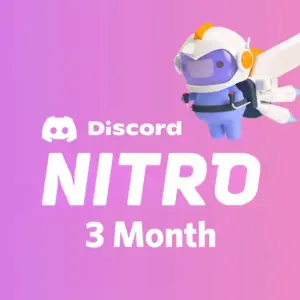 Discord Nitro 3 Months + 2 Boosts (Gift Link or Activation Assistance) – Bangladesh