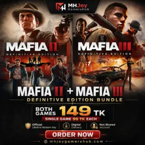 Mafia II + Mafia III Definitive Edition PC Game Key Bundle BD – From 99 TK