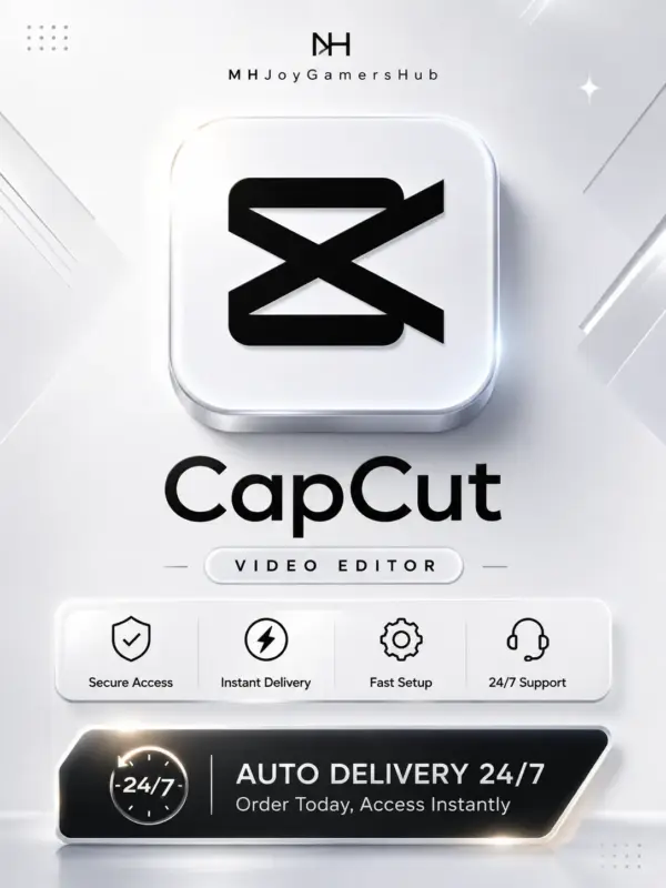 CapCut Pro 1 Month – Private Account (Global)