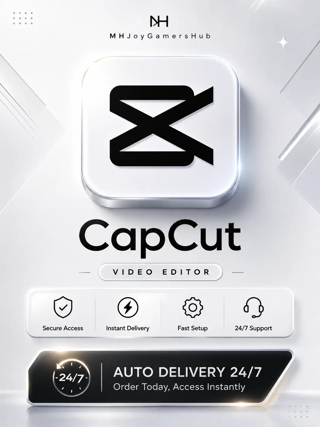 CapCut Pro 1 Month – Private Account (Global)