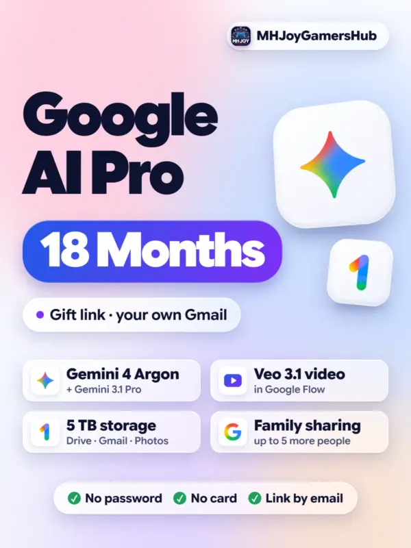 Google AI Pro – Gift Link (Bangladesh)