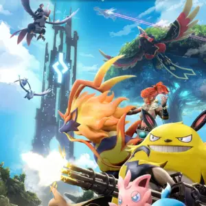 Official Steam artwork for Palworld portrait