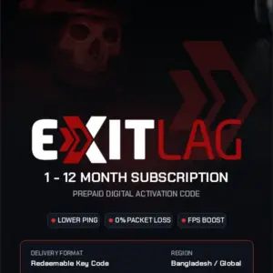 ExitLag subscription Bangladesh – portrait