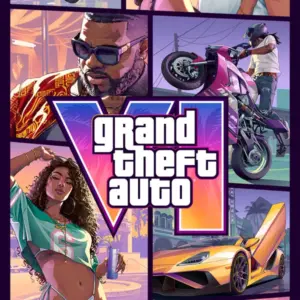 Grand Theft Auto VI official cover art portrait