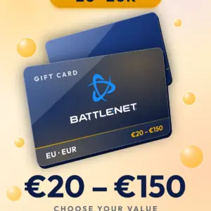 Battle.net Gift Card EU (EUR) €20-€150 – Bangladesh – portrait
